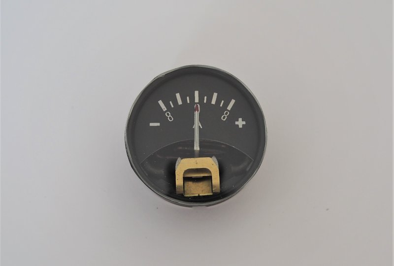 Amperomierz 8A - masa na minus, Jawa 250/350 Perak, Kyvacka-photo1