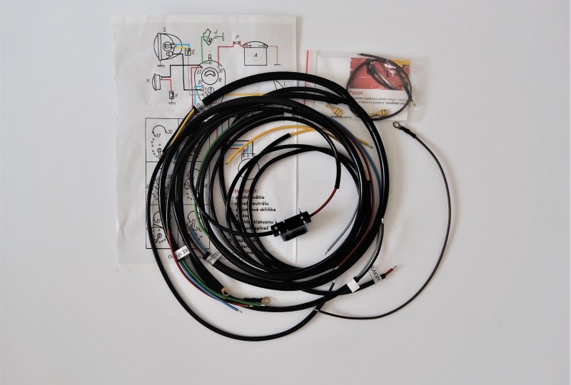 Instalacja elektryczna, Jawa 250 Perak-photo1