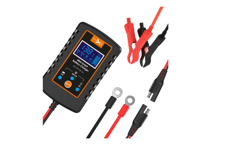 Inteligentna mini ładowarka prostownik 2w1 do akumulatorów - eXtreme® SBC-61220-photo1