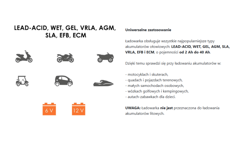Inteligentna mini ładowarka prostownik 2w1 do akumulatorów - eXtreme® SBC-61220-photo2