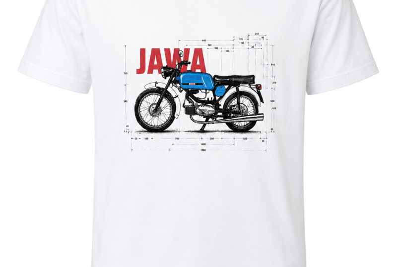 Koszulka, Jawa Mustang - XL-photo1