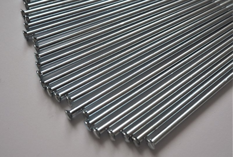 Szprychy i nyple, komplet 36 szt, M3,5x121mm, ocynk, Jawa, CZ 125-250-photo3