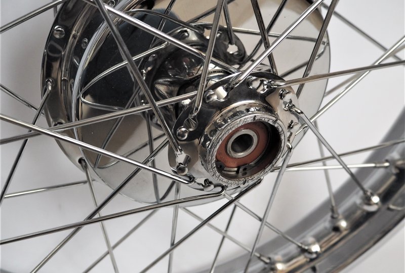 Koło przednie, Jawa 250/350 Kyvacka półbęben-photo3