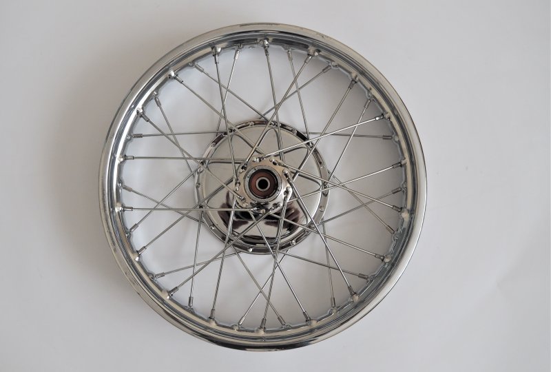 Koło przednie, Jawa 250/350 Kyvacka półbęben-photo1